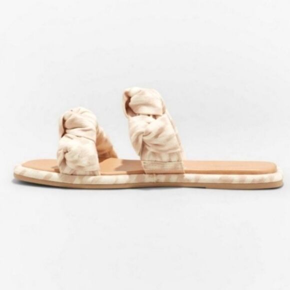 𝅺BRAND new Knotted slide sandals sz.11 - Picture 3 of 10